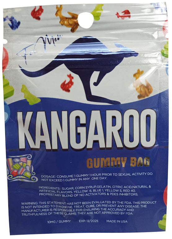 Kangaroo For Men Gummy Bag