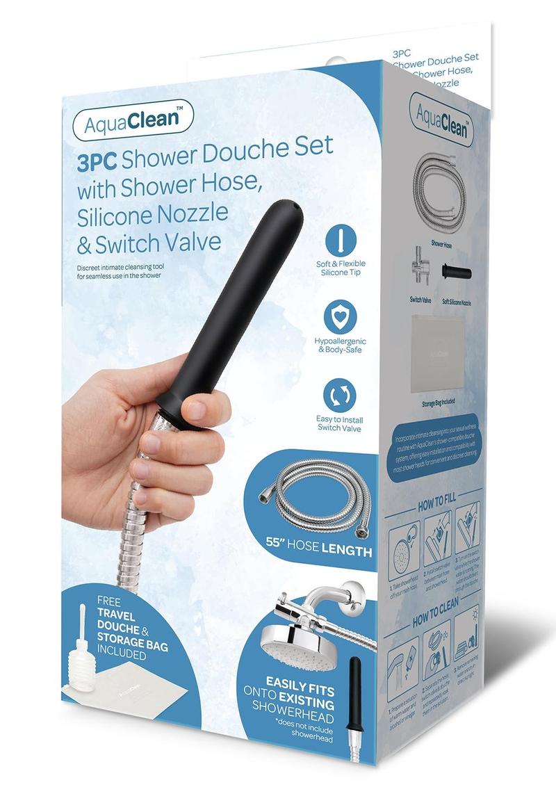 AC SHOWER DOUCHE SYSTEM W/ DIVERTER