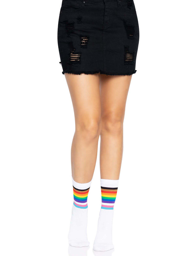 Pride crew socks.