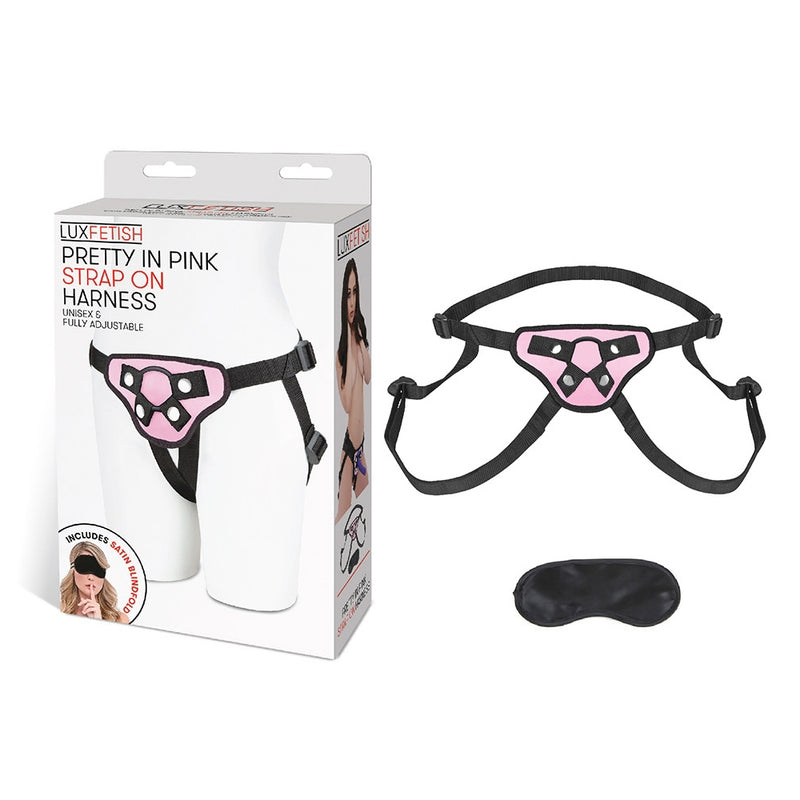 Pretty In Pink Strap-On Harness