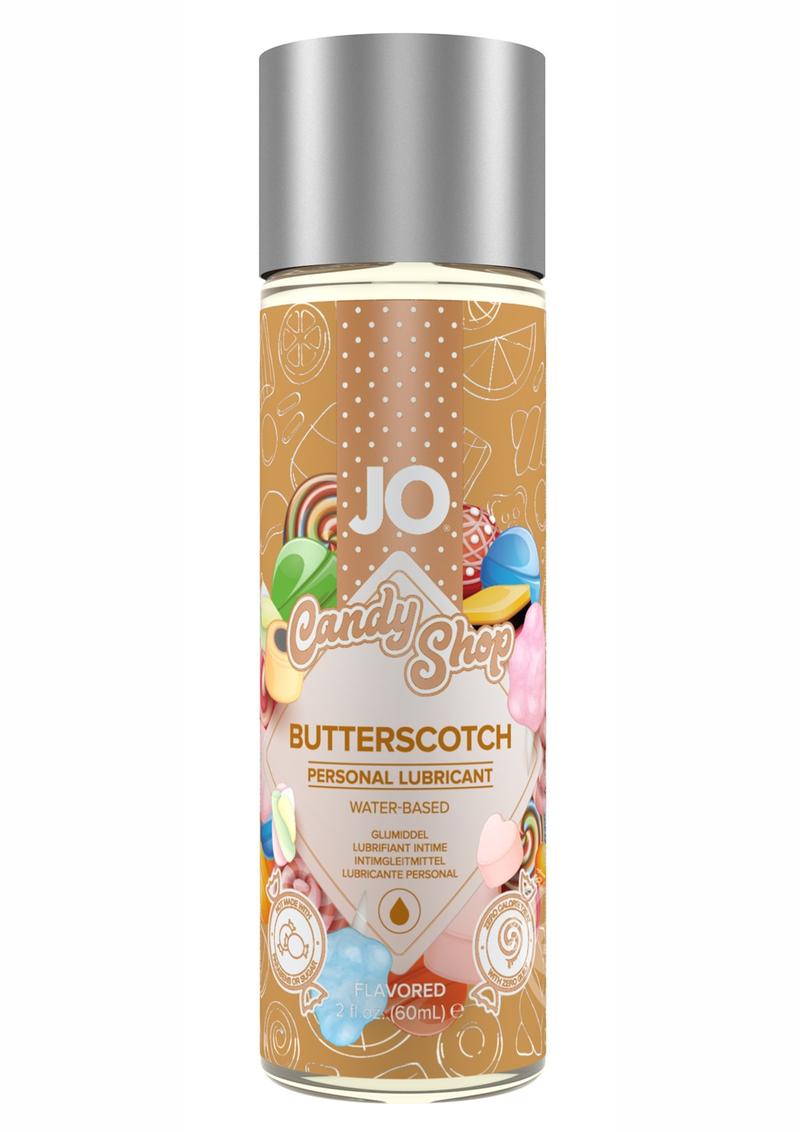 JO H2O Candy Shop Water Based Flavored Lubricant Butterscotch