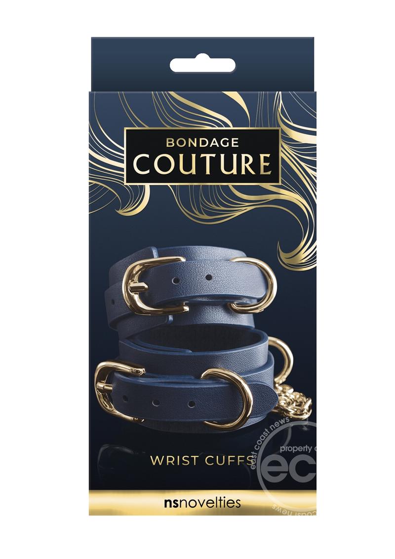 Bondage Couture - Wrist Cuff - Blue