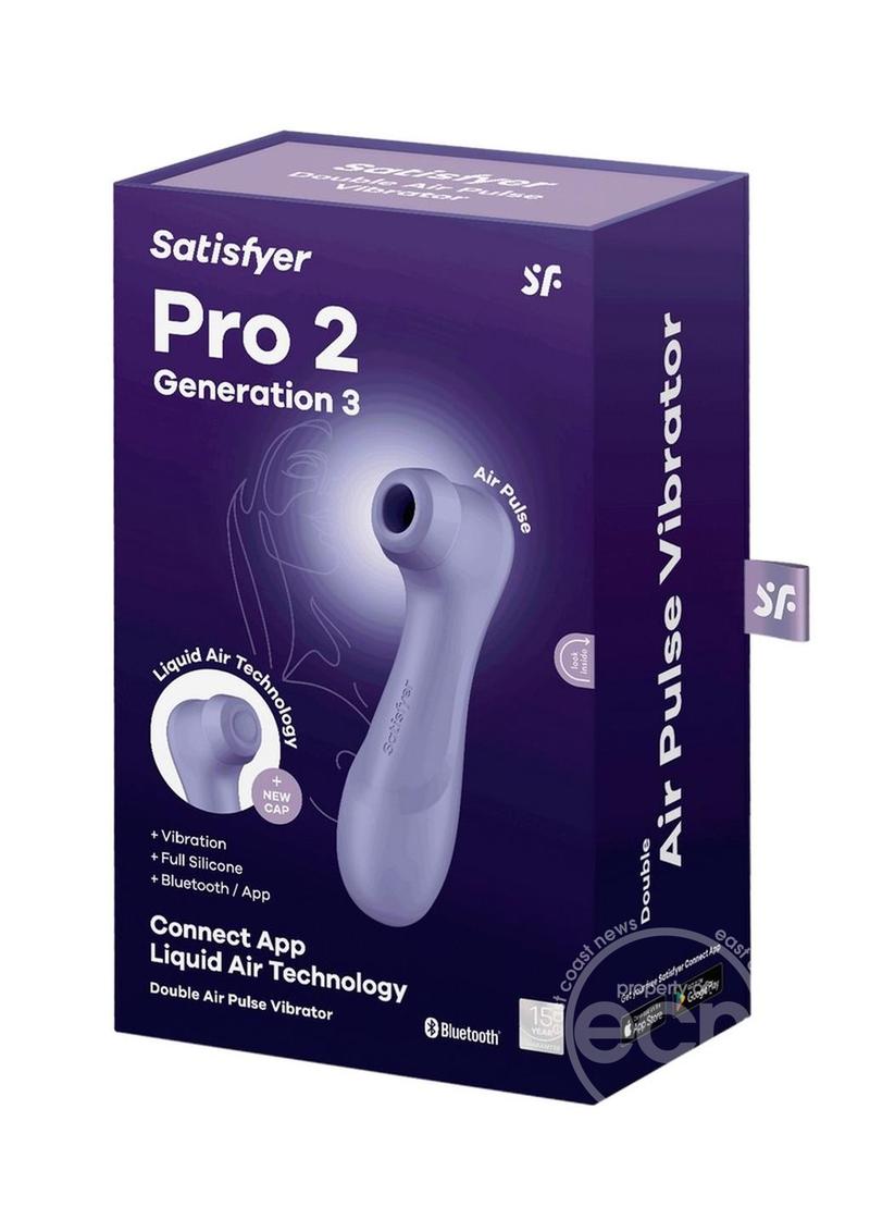 Satisfyer Pro 2 Generation 3 with Connect App Silicone Clitoral Stimulator