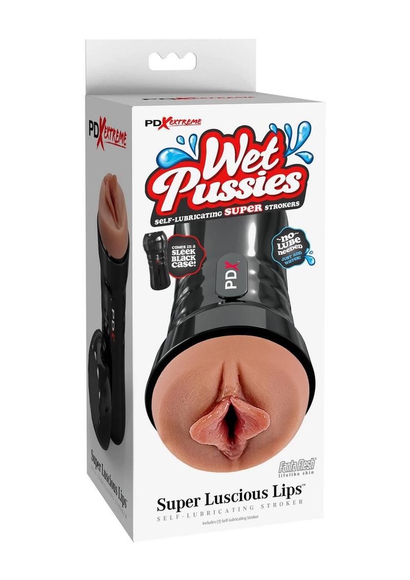 PDX Extreme Wet Pussies Super Luscious Lips Self Lubricating Stroker