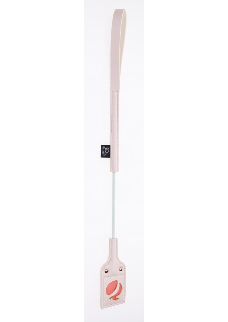 Sex & Mischief Peaches ‘n CreaMe Riding Crop - Ivory/Orange