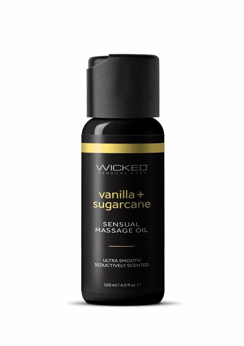 Wicked Sensual Massage Oil Vanilla and Sugarcane