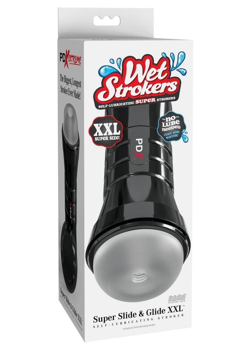 PDX Extreme Wet Strokers Super Slide & Glide XXL - Frosted