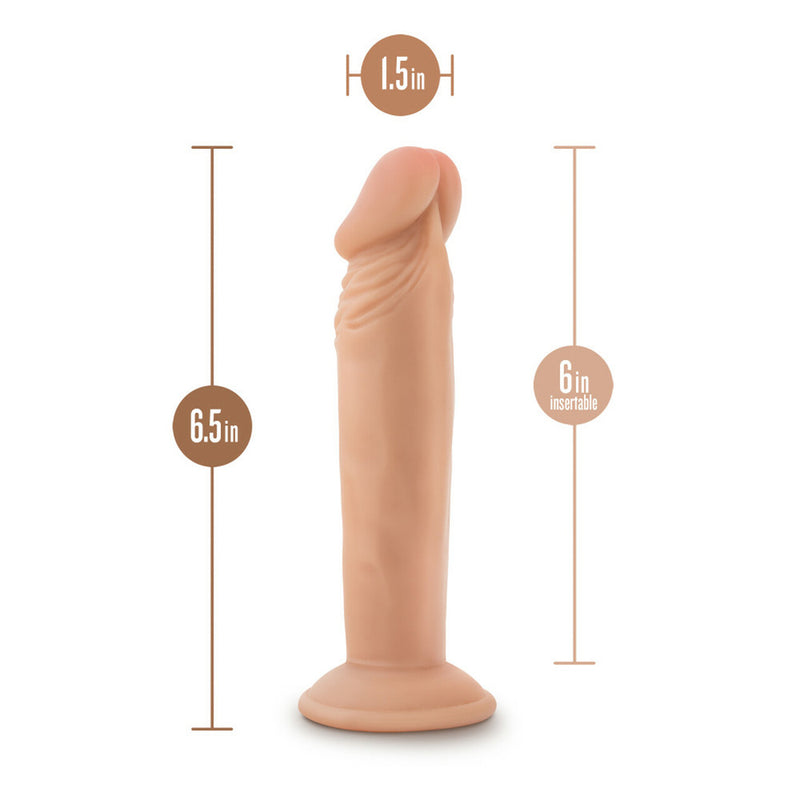 Blush Dr. Skin Plus 6" Posable Dildo