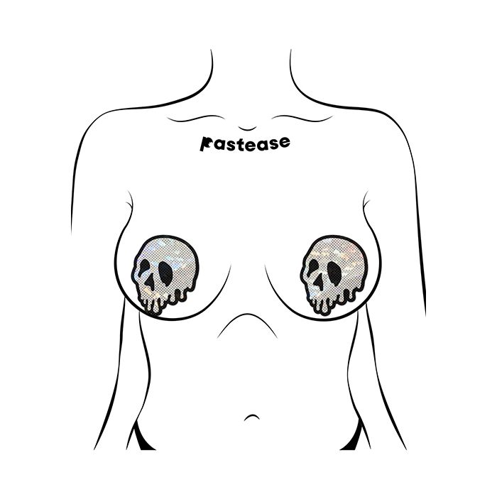 Pastease Shattered Glass Drip Skull