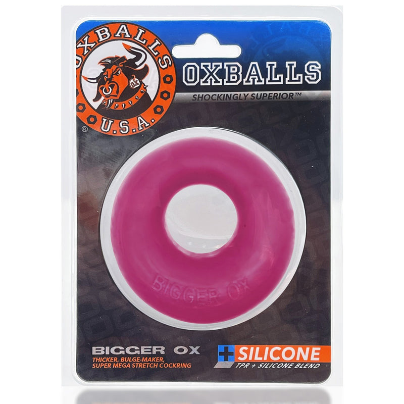 Bigger Ox Cockring Hot Pink Ice