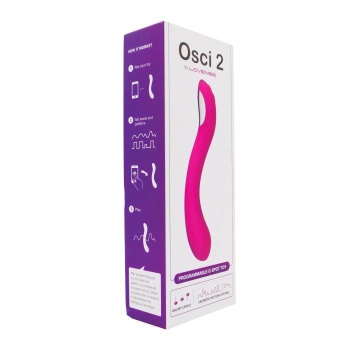 Lovense Osci 2 Oscillating G Spot Vibrator - Pink
