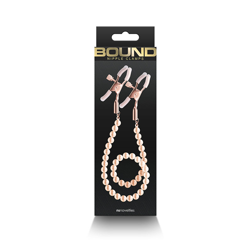 Bound - Nipple Clamps - DC1 - Rose Gold