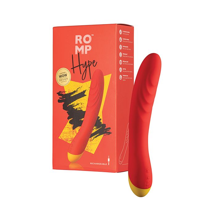 ROMP Hype G Spot Vibrator - Red