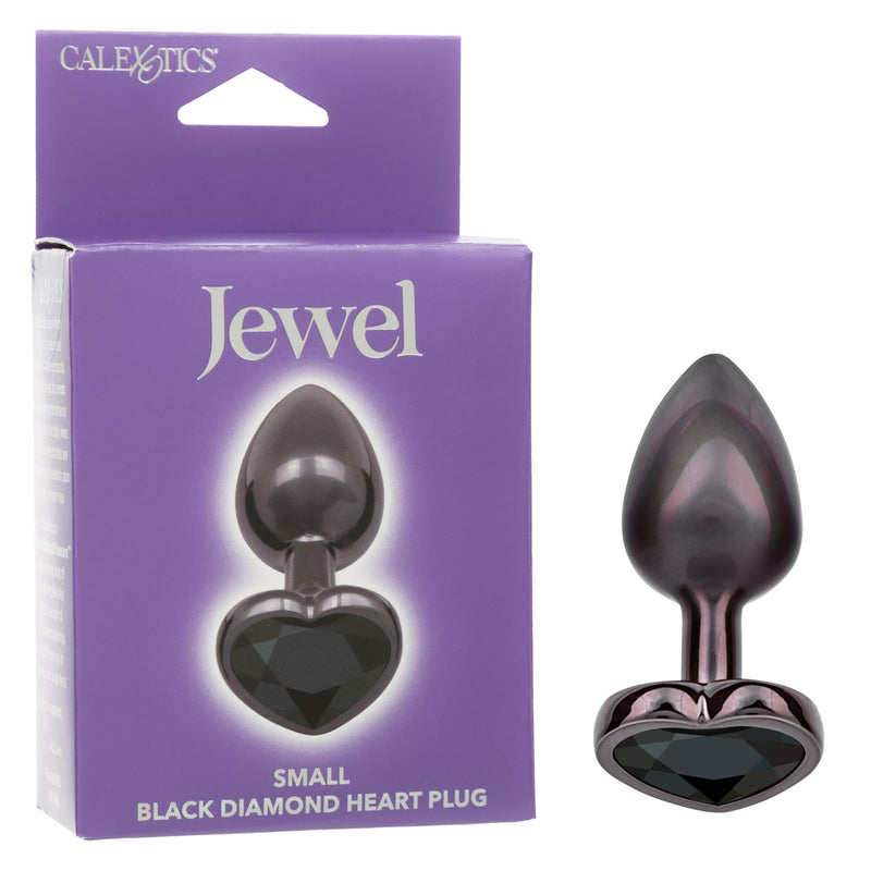 Jewel Amethyst Heart Plug