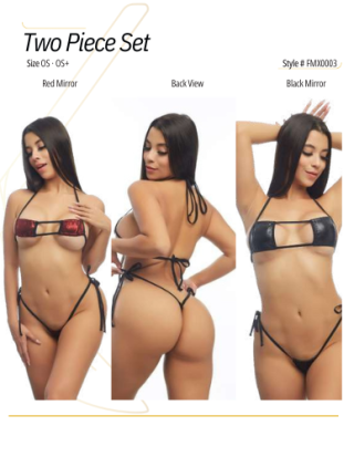 Femme X Microkini Set Strings - O/S