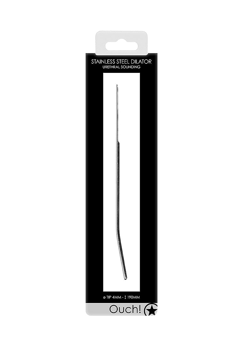 Urethral Sounding - Stainless Steel Dilator - 4mm..