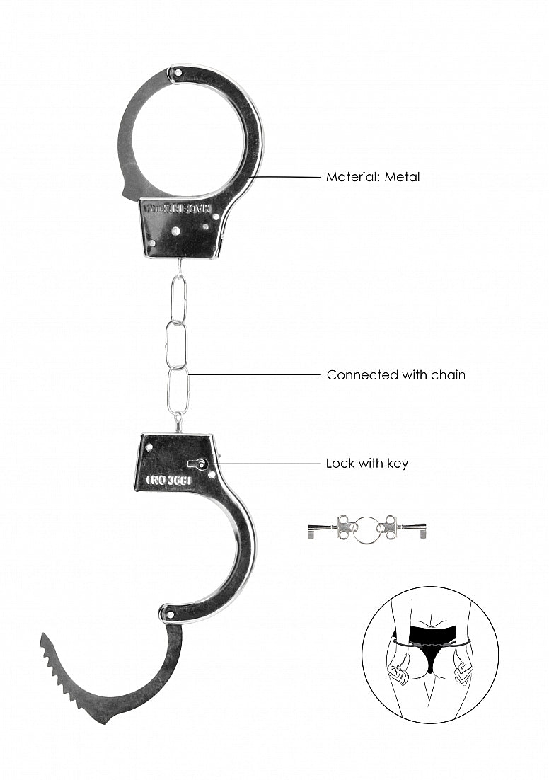 Beginner's Handcuffs - Metal