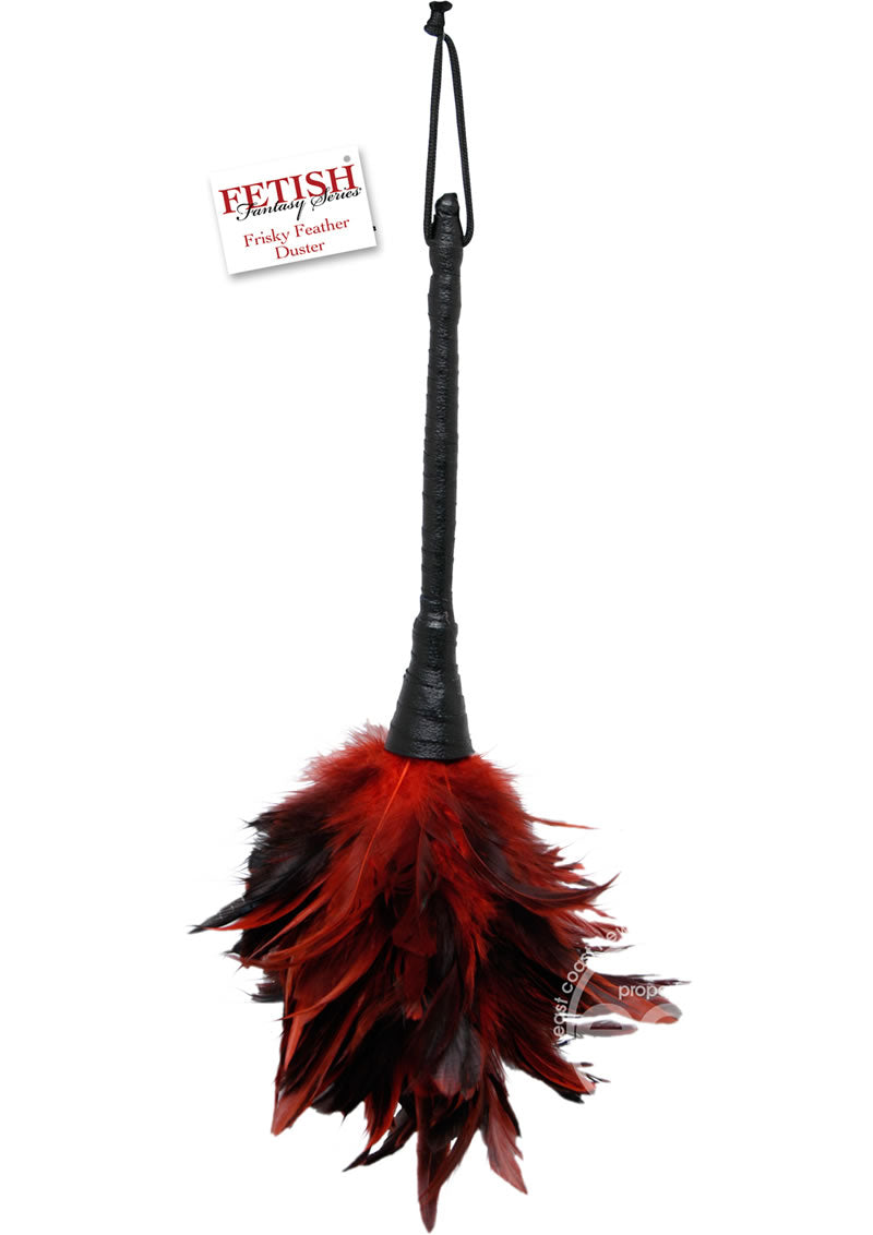 Fetish Fantasy Series Frisky Feather Duster Red