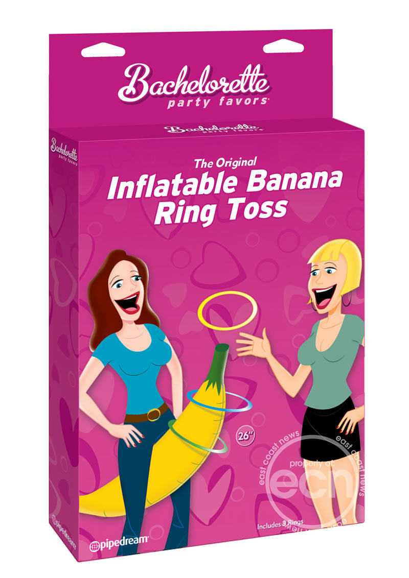 Bachelorette Party Favors The Original Inflatable Banana Ring Toss Party Game