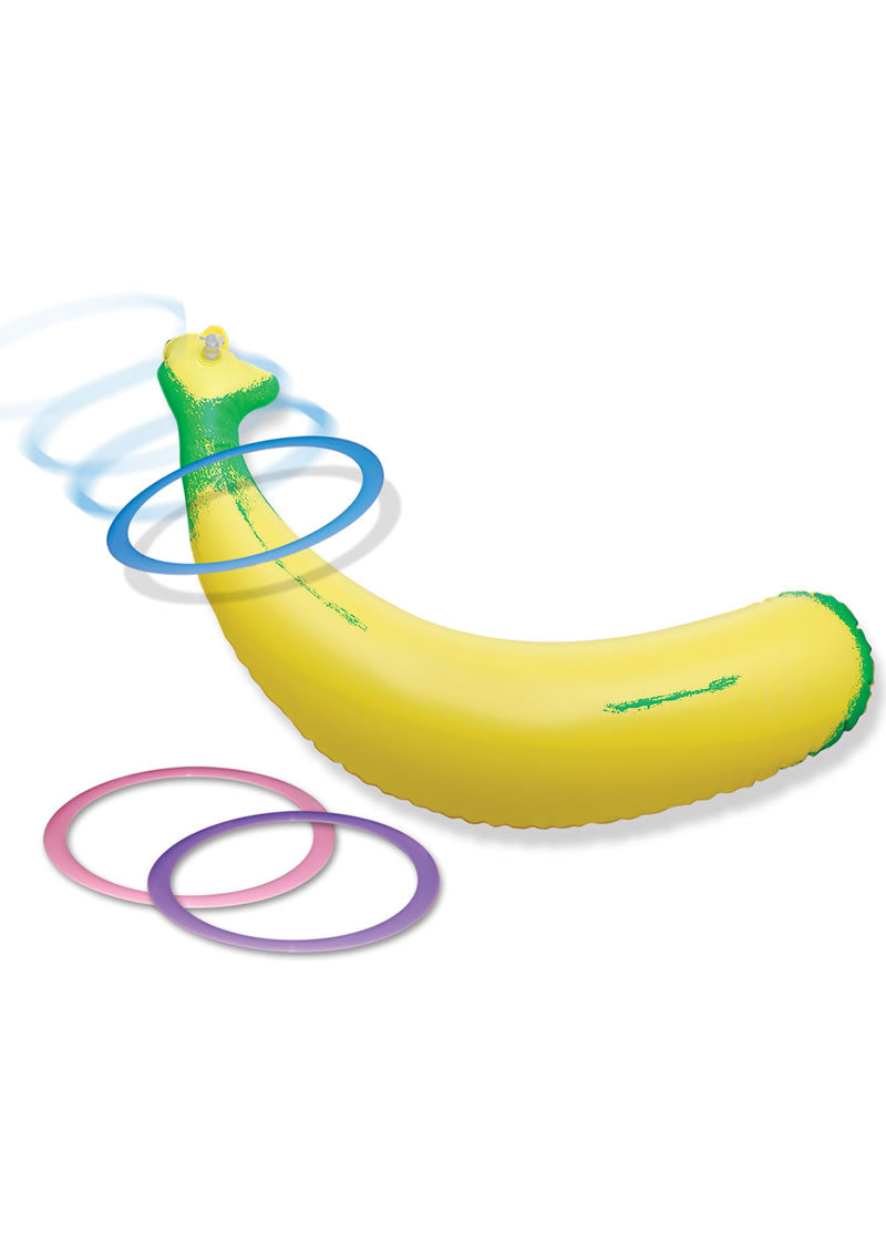 Bachelorette Party Favors The Original Inflatable Banana Ring Toss Party Game