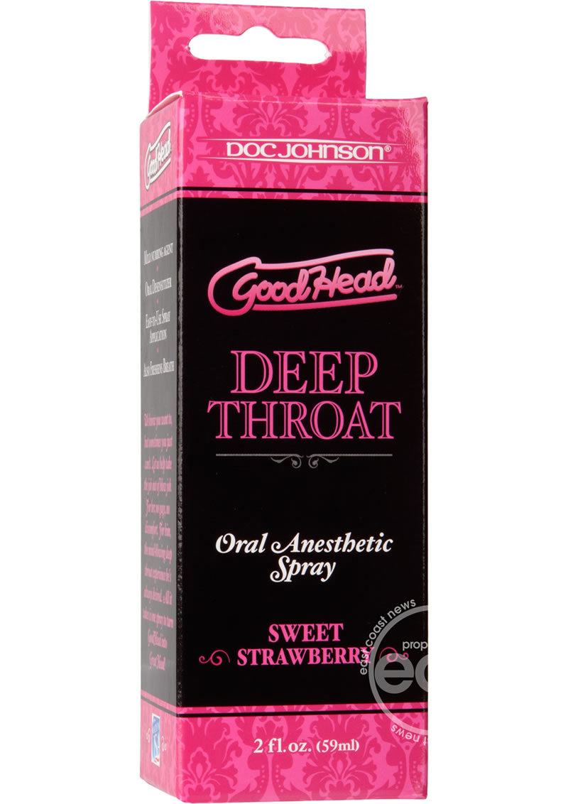 GoodHead Deep Throat Oral Anesthetic Spray