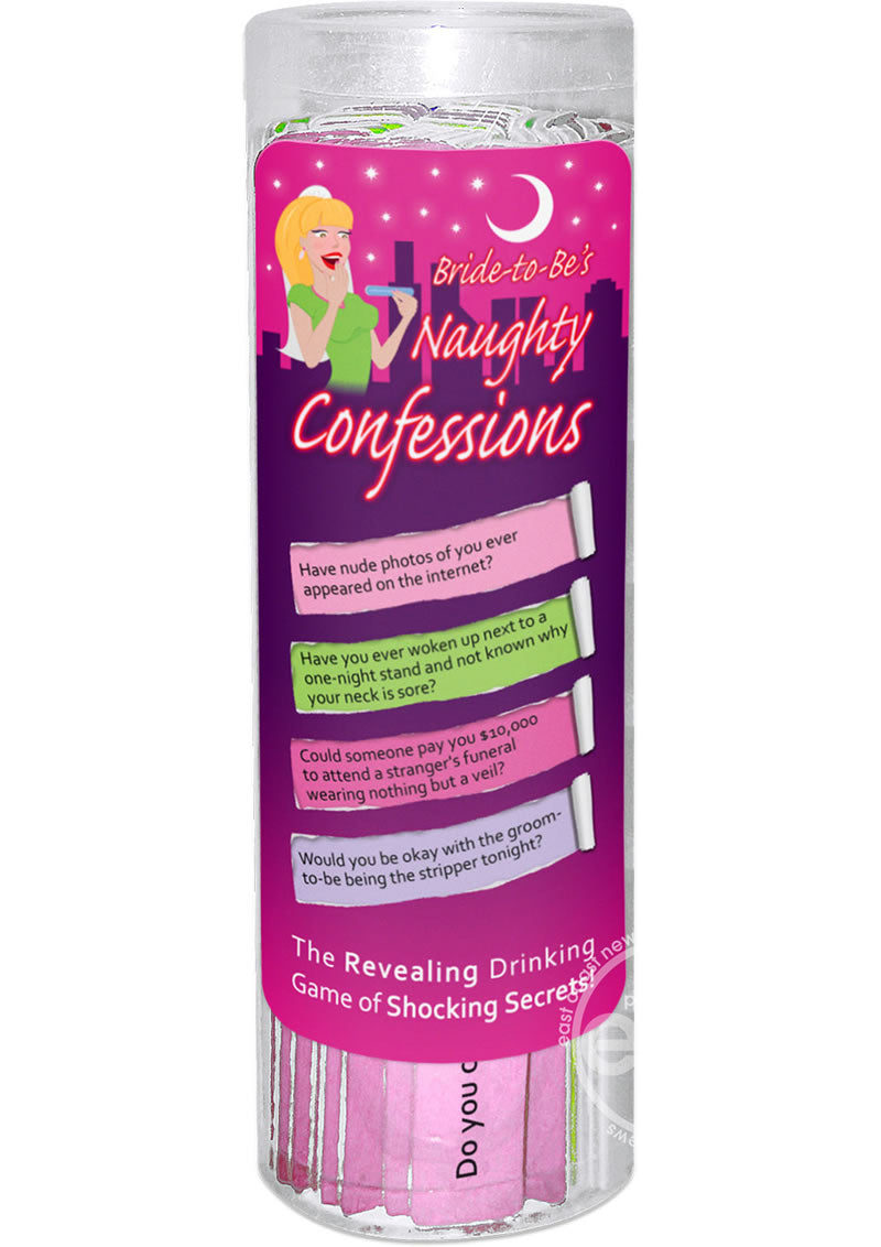 Bride-To-Be's Naughty Confessions Game
