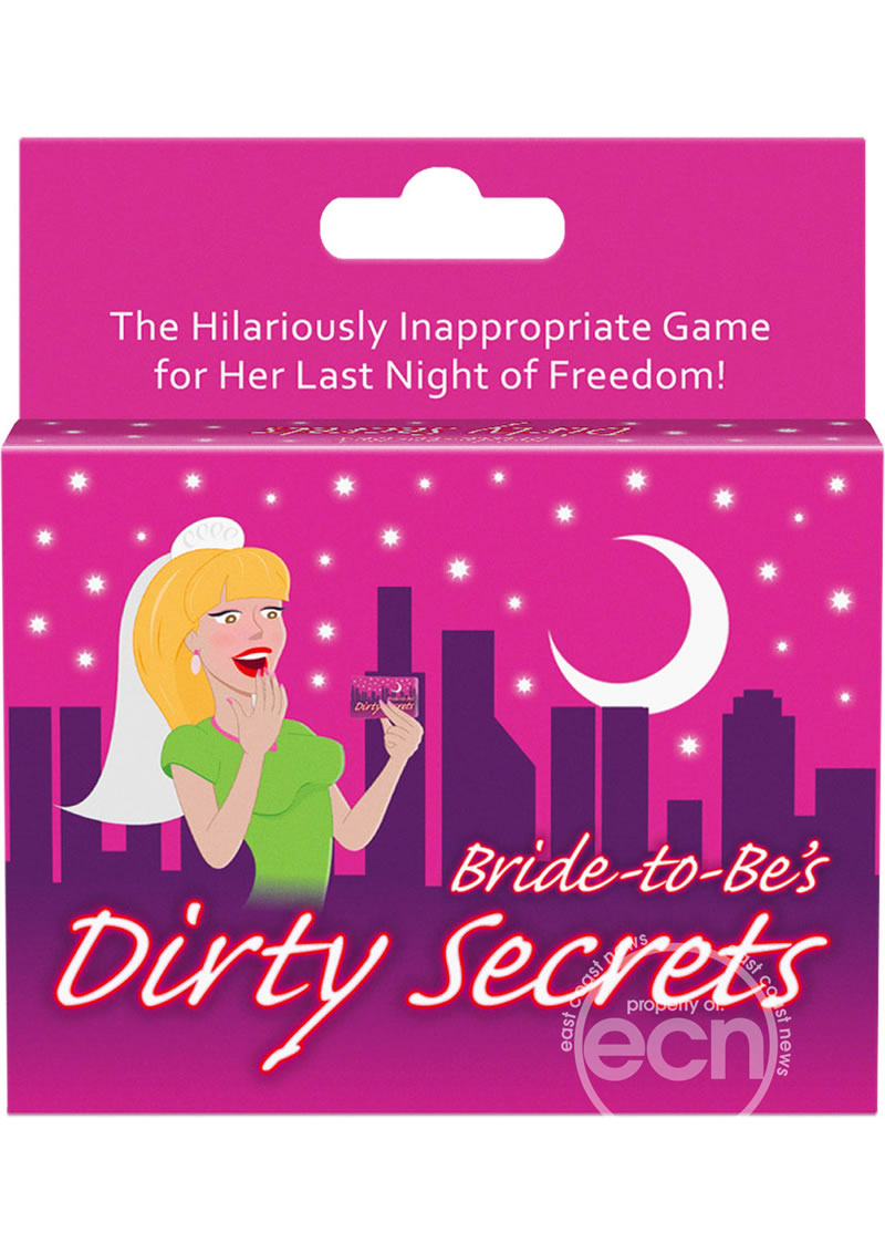 Bride-To-Be's Dirty Secrets Card Game