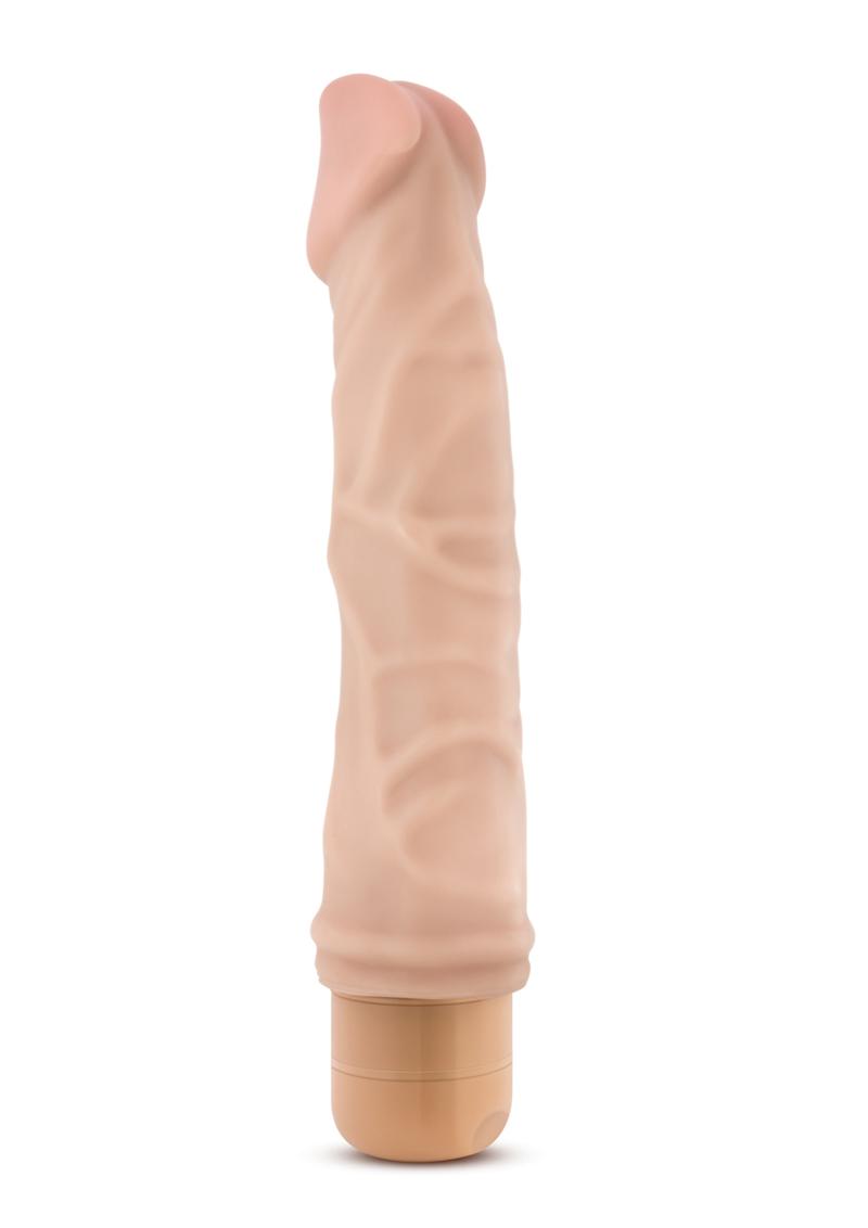 Dr. Skin Cock Vibe 6 Vibrating Dildo 8.75in