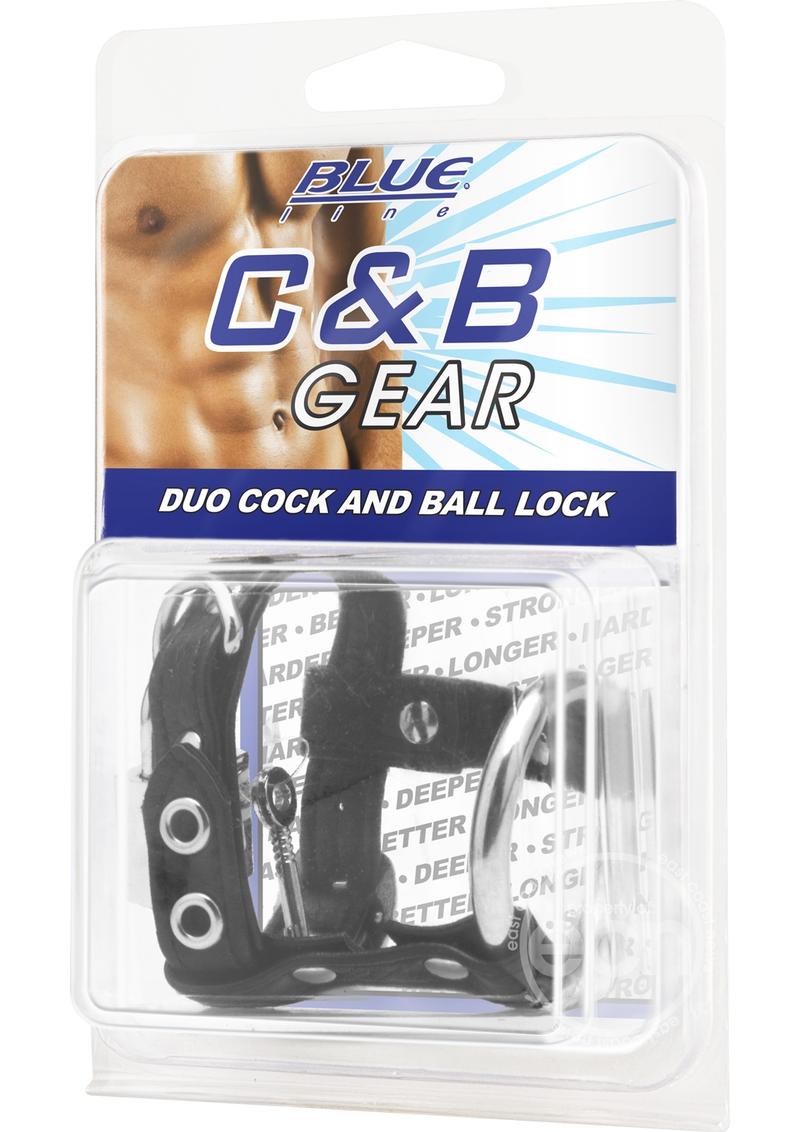 C&B Gear Duo Cock and Ball Lock Adjustable Cock Ring