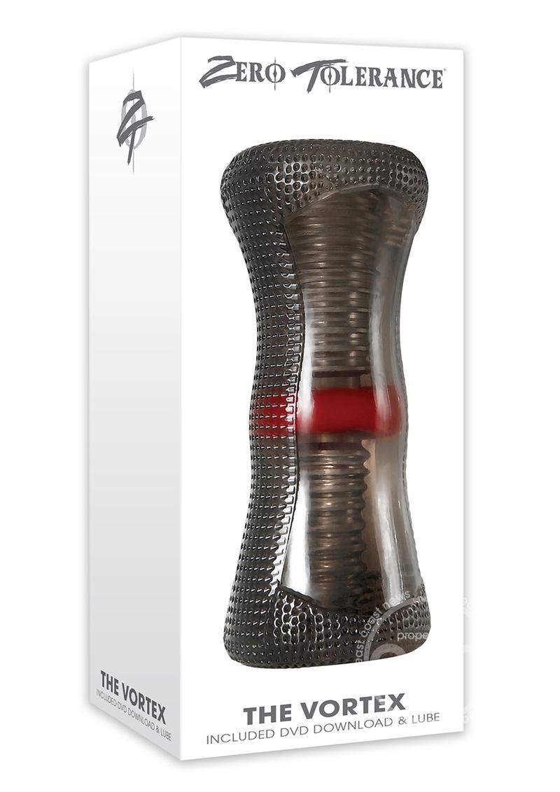 Zero Tolerance The Vortex Textured Stroker With DVD Download - Smoke And Red
