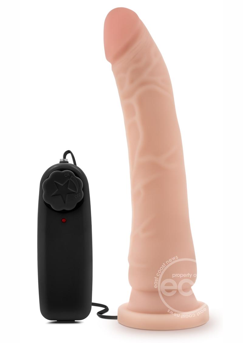 Dr. Skin Vibrating Cock with Suction Cup 8.5in