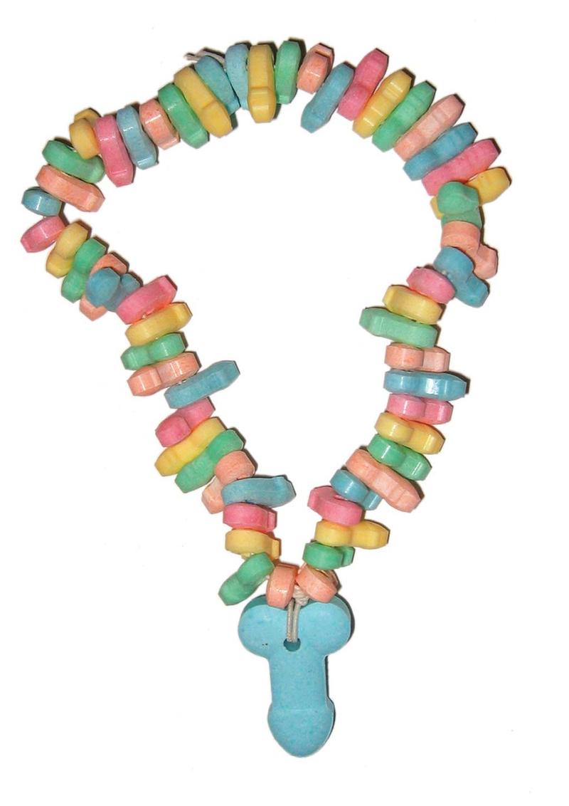 Candy Prints Super Fun Penis Candy Necklace