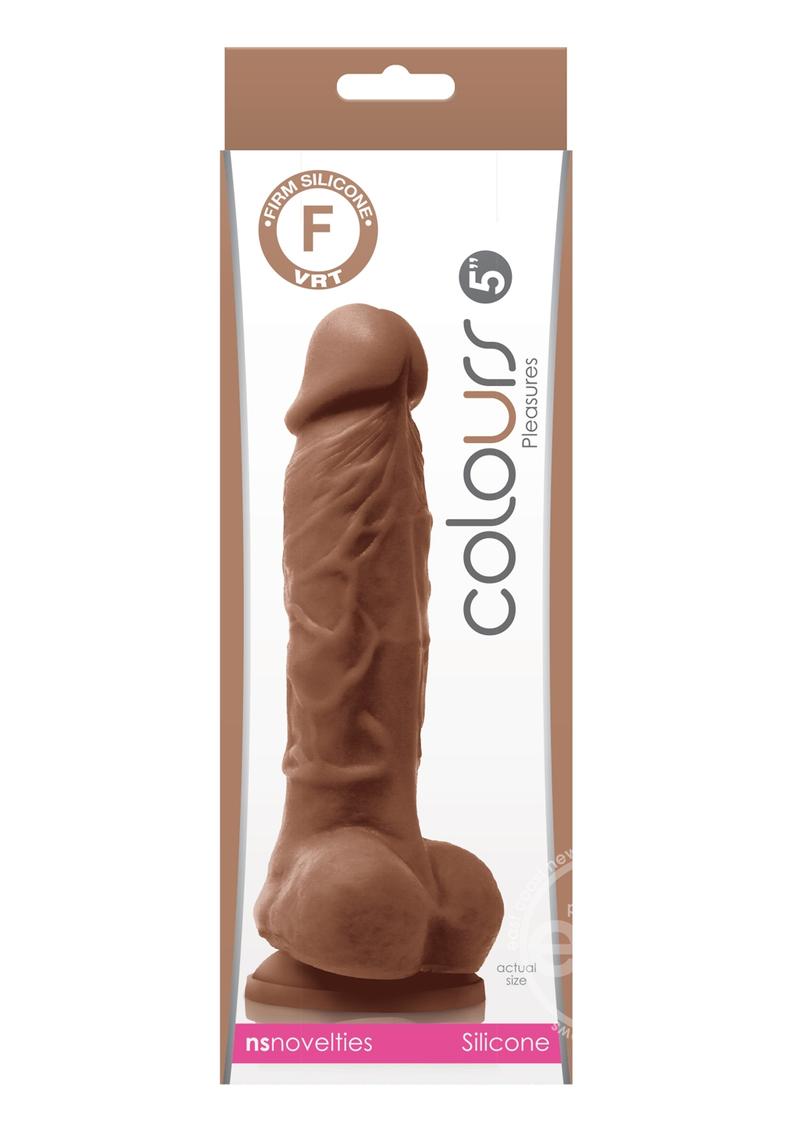 Colours Pleasures Silicone Dildo 5in