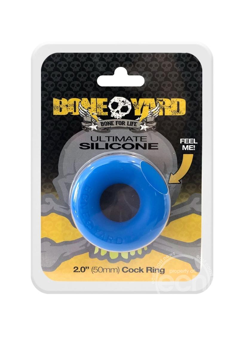 Boneyard Ultimate Silicone Cock Ring 2in