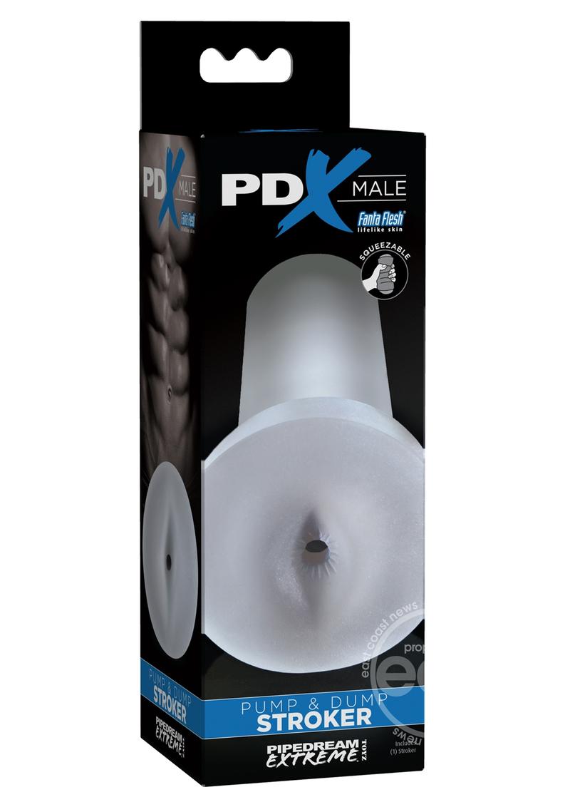 PDX Male Pump & Dump Stroker - Frosted
