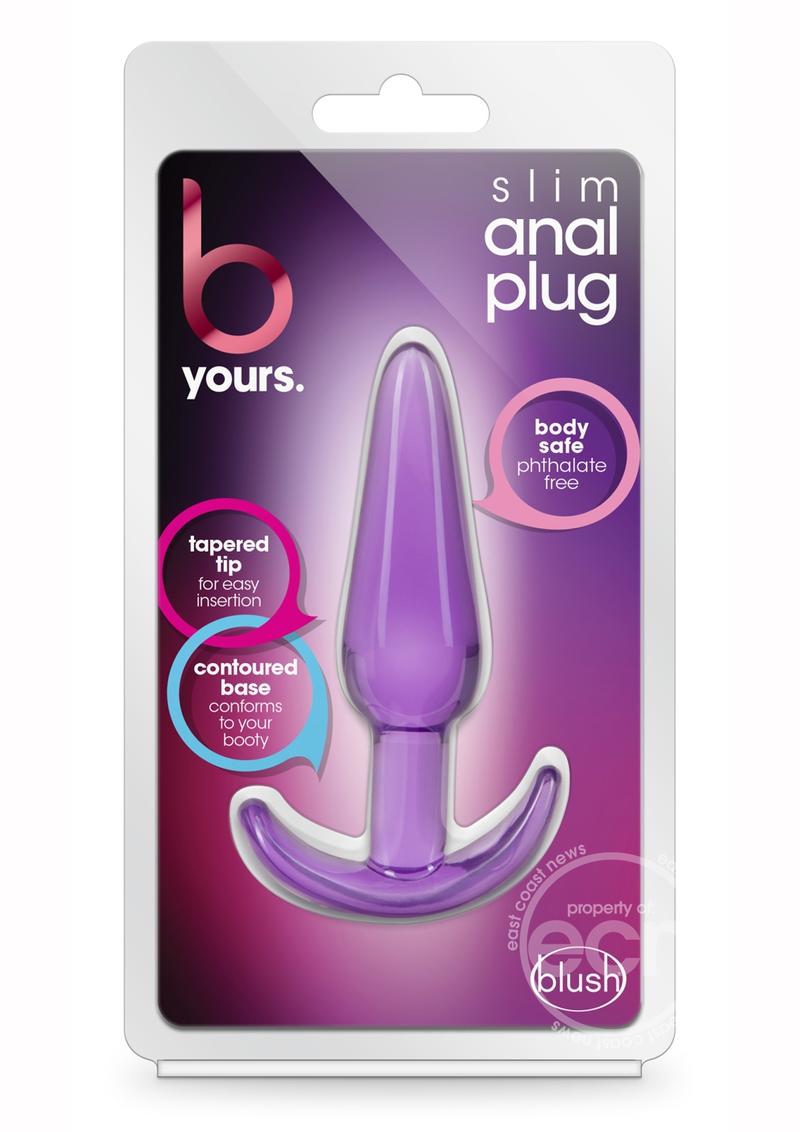 B Yours Slim Butt Plug - Purple