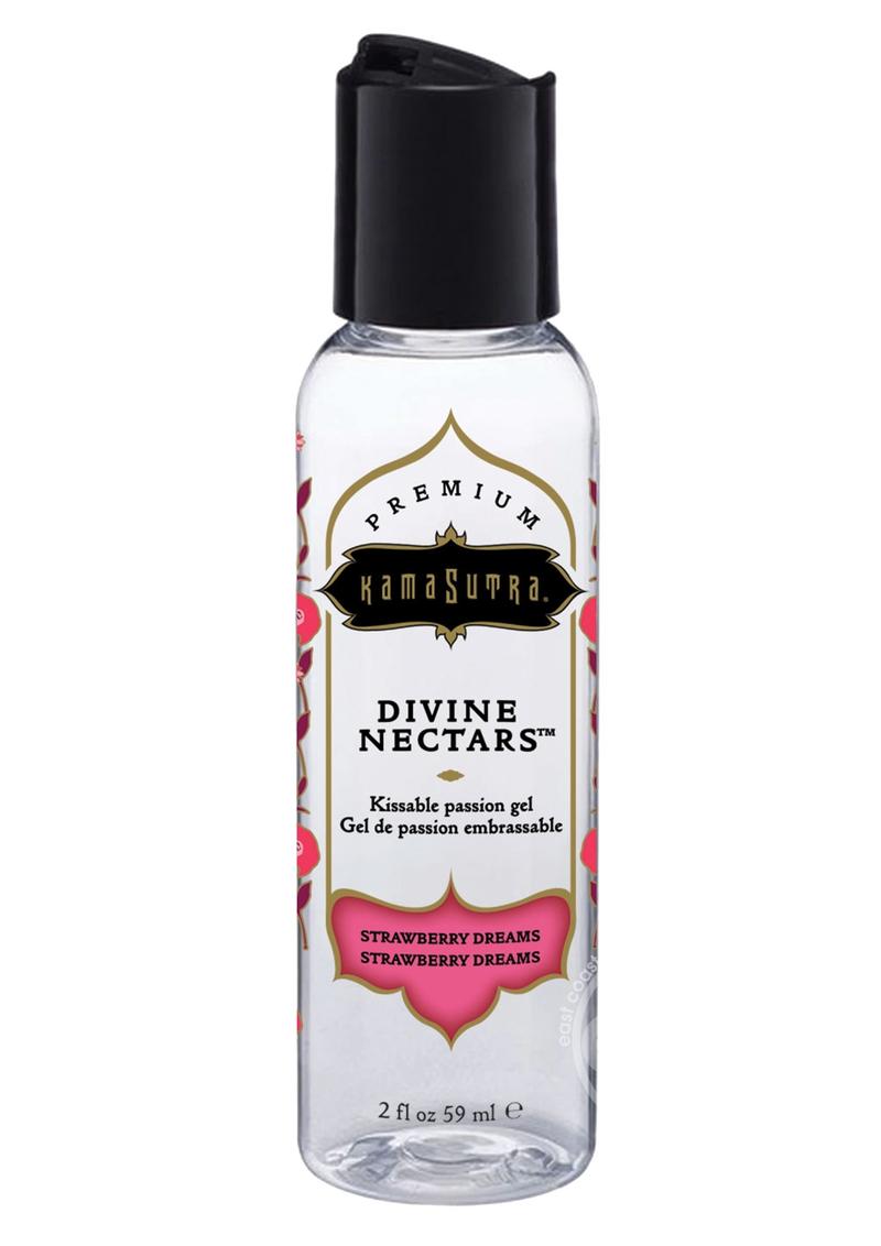 Kama Sutra Divine Nectars Water Based Flavored Body Glide Lubricant 2oz