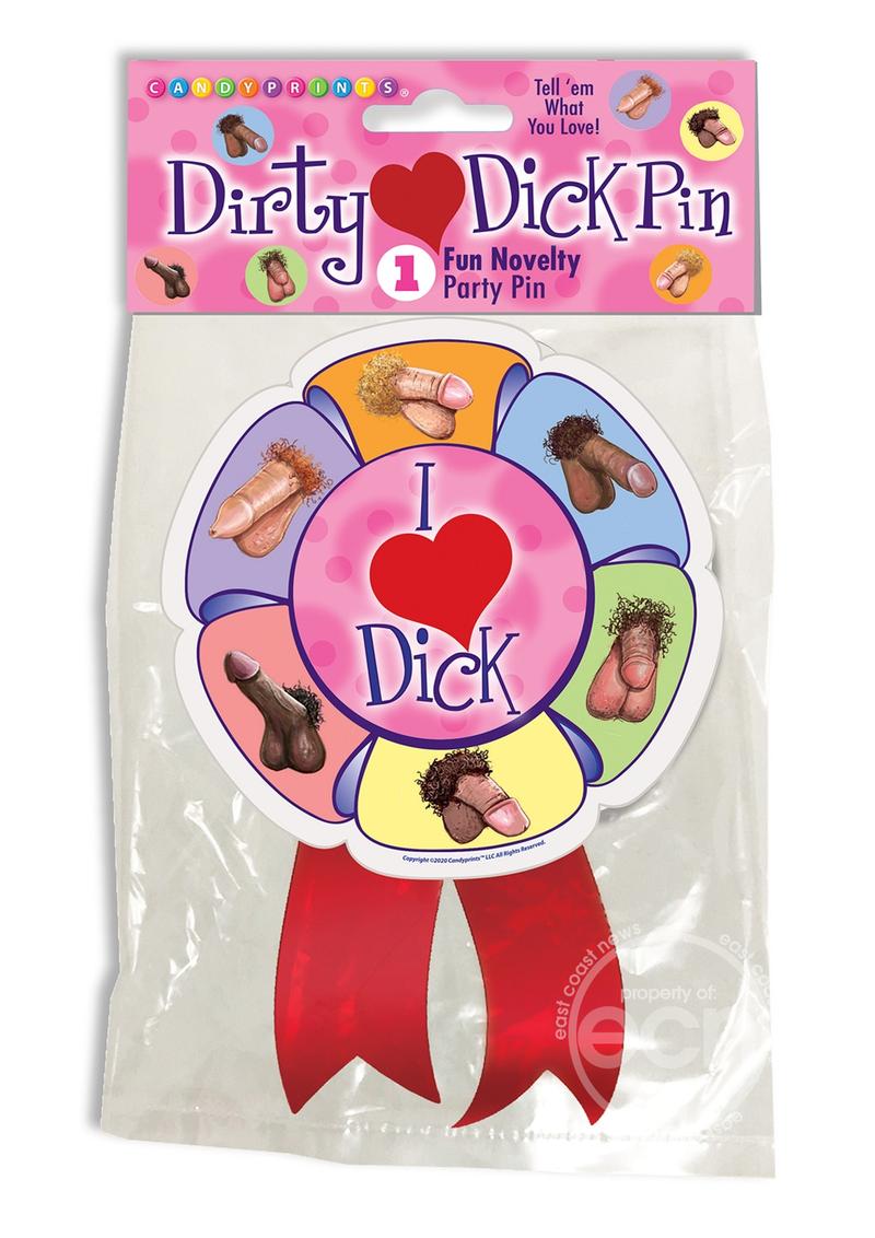 I Love Dicks Wearable Pin