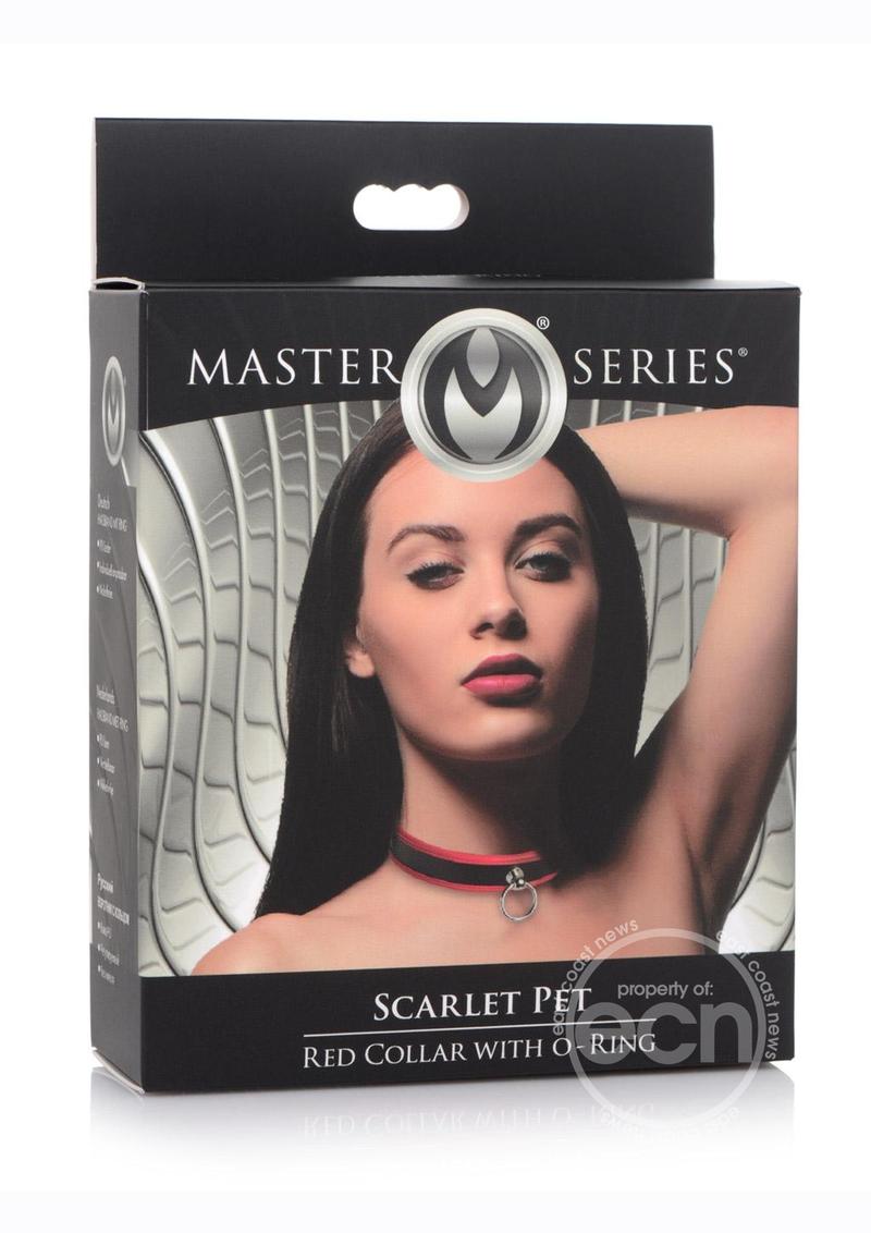 Master Series Black & Red Collar with O-Ring
