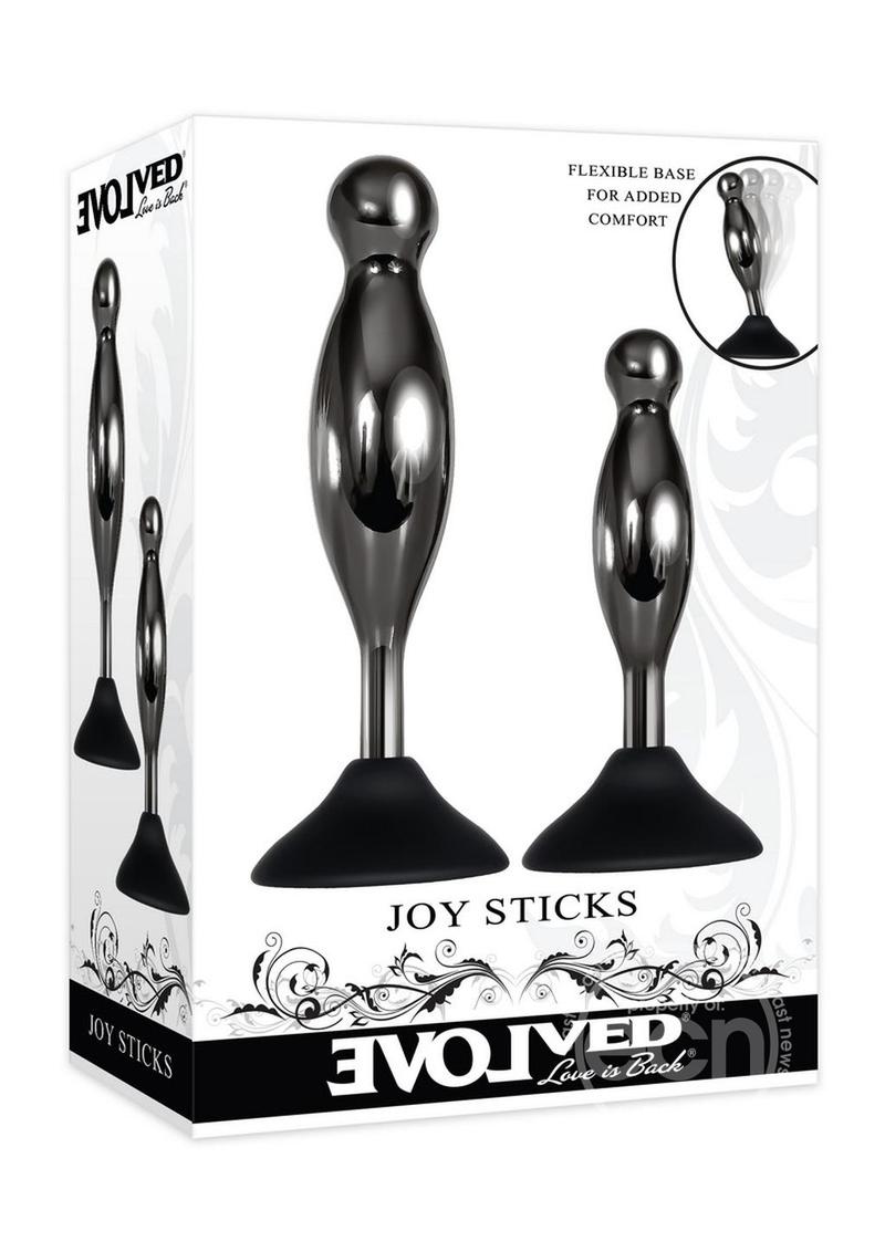 Joy Sticks Anal Plug Set - Black