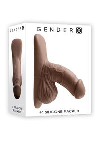 Gender X Silicone Packer Dildo 4in