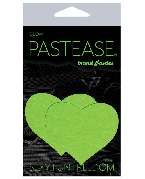 Pastease Heart - Glow in the Dark Green O/S