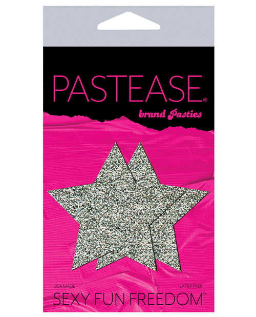 Pastease Glitter Star - Silver O/S