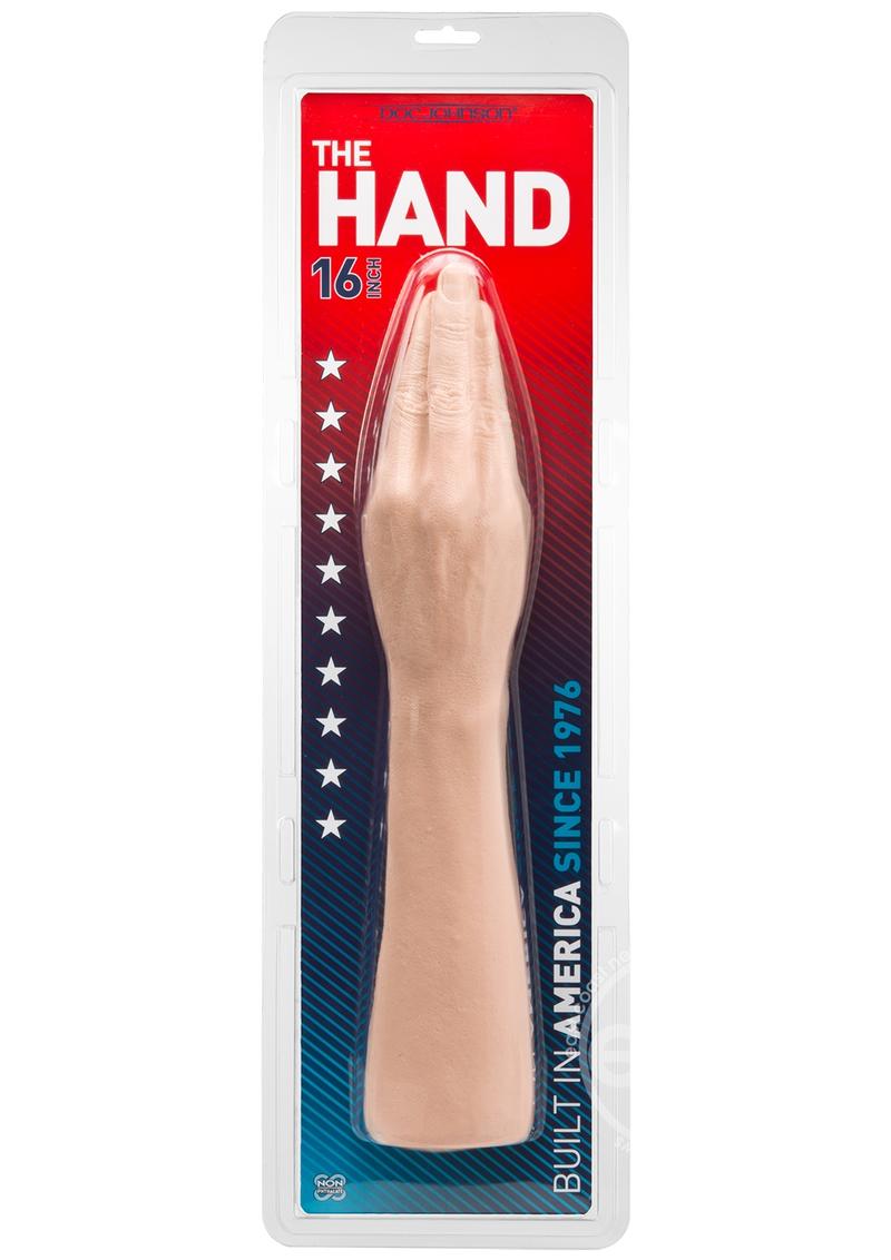 The Hand Dildo 16 in - Vanilla