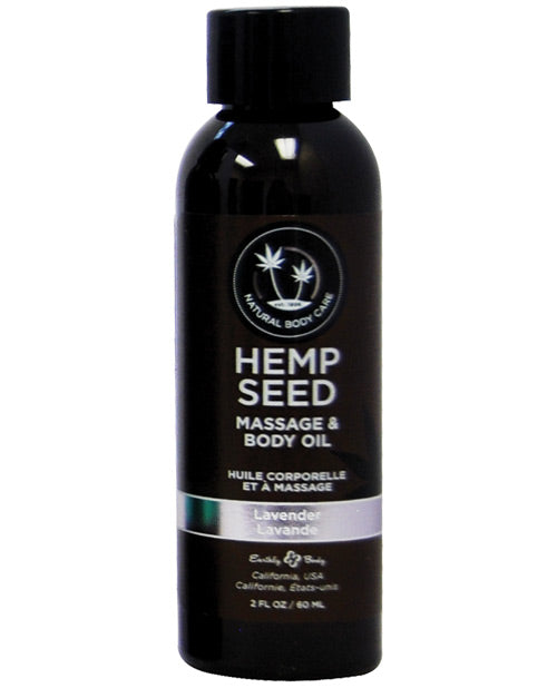 Hemp Seed Massage Oil 2oz