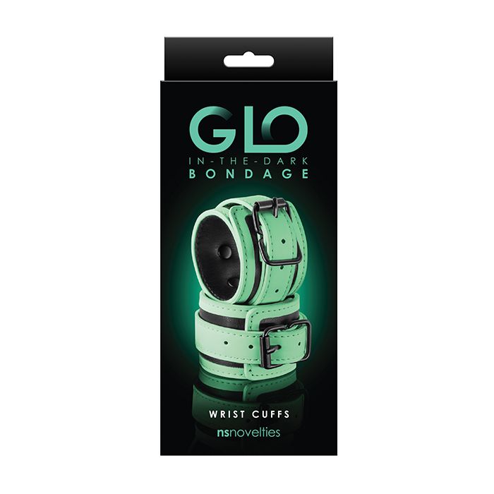 GLO Bondage Wrist Cuff - Glow in the Dark