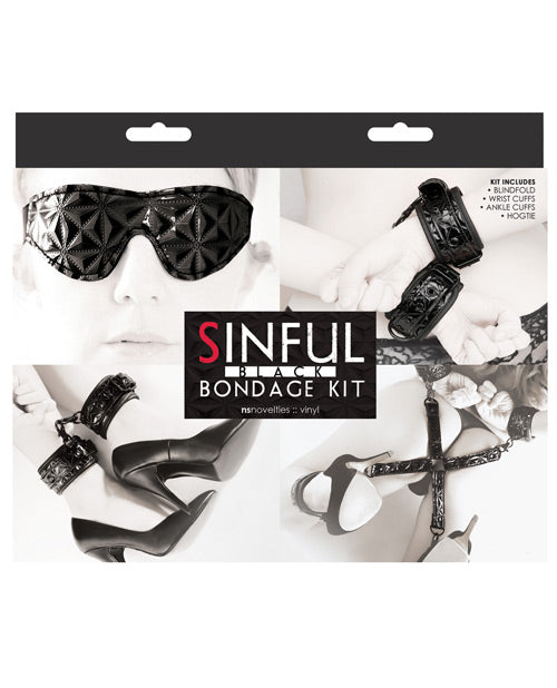 Sinful Bondage Kit Black
