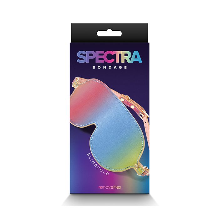 Spectra Bondage Blindfold - Rainbow