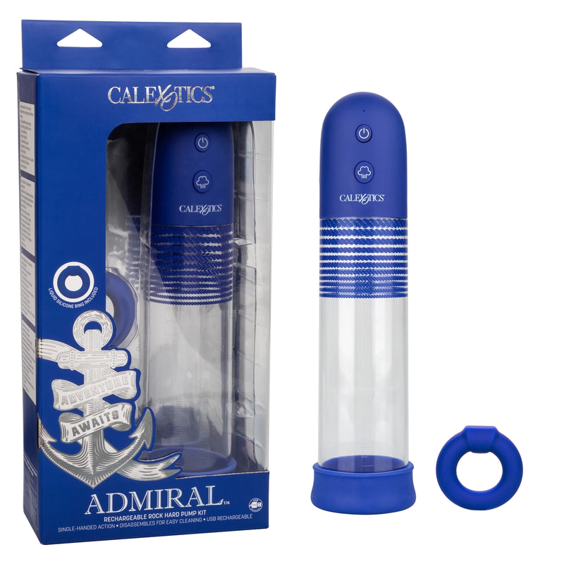 Admiral™ Rechargeable Rock Hard Pump Kit