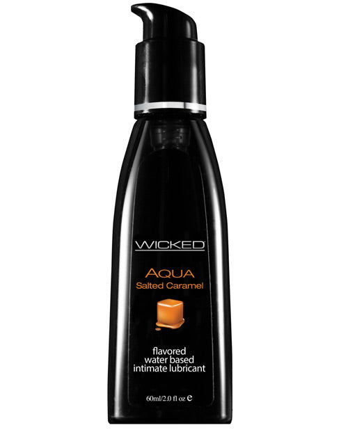 Wicked Sensual Care Aqua Water Based Lubricant - Salted Caramel